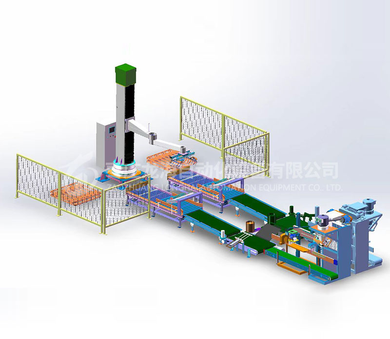 立柱码垛机双线